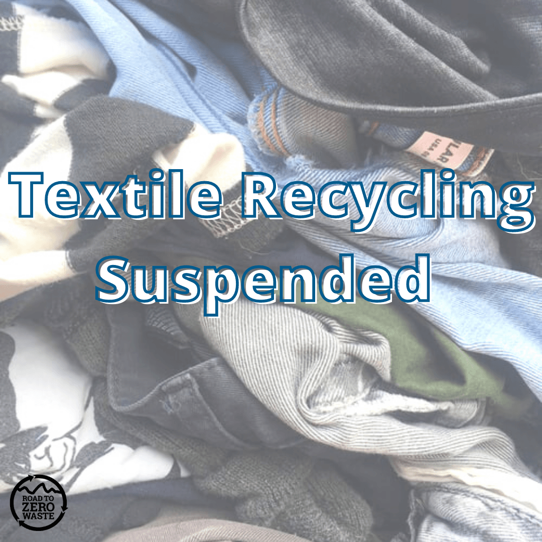 Textile Recycling Suspended