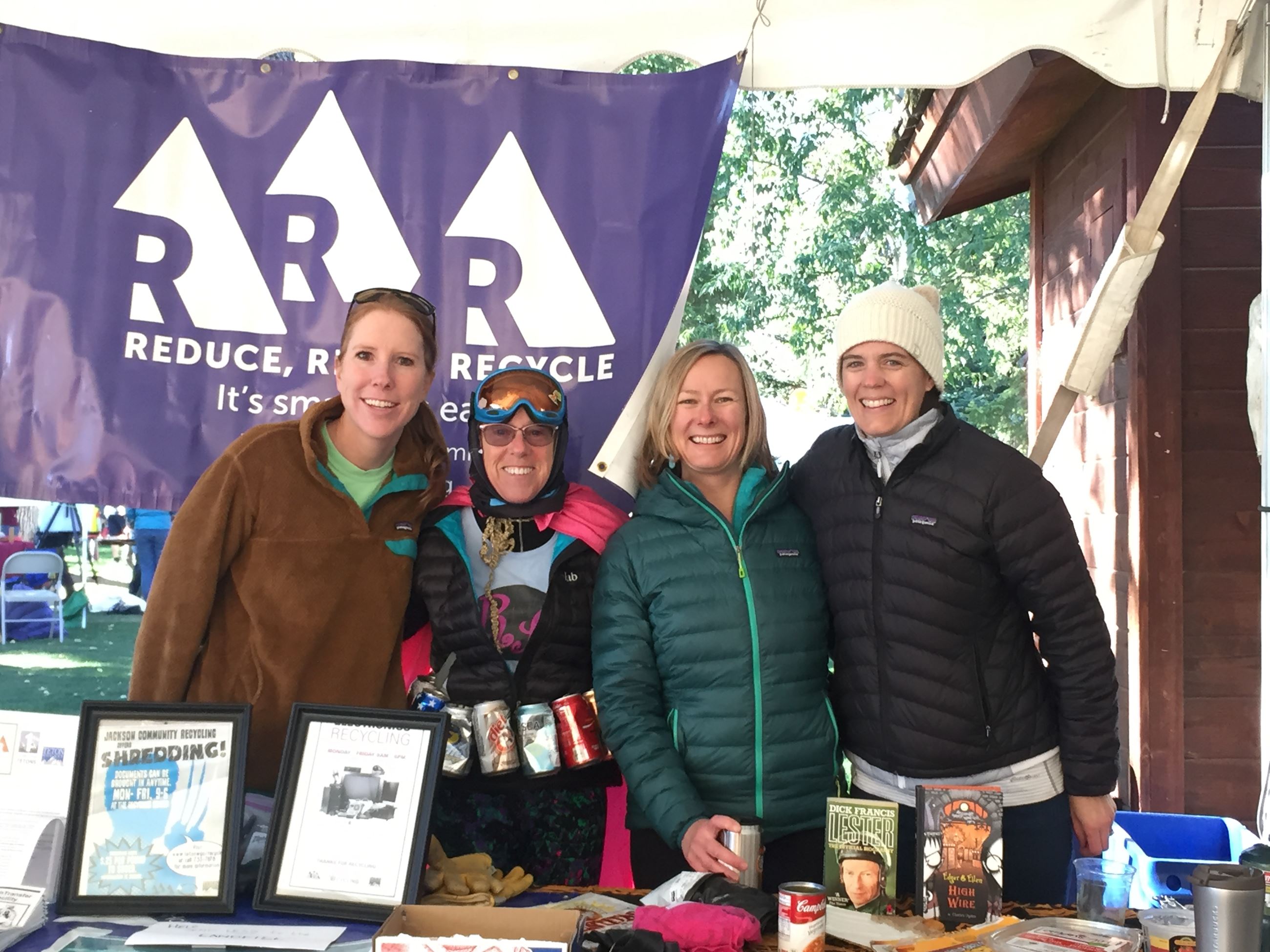 Board Members and Staff at an event